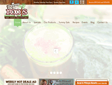 Tablet Screenshot of organicroots.net